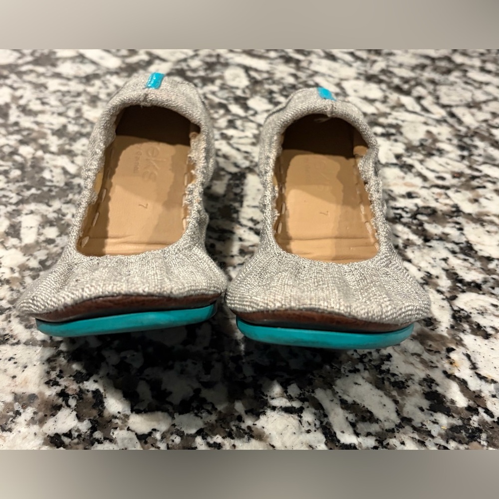 Tieks Silver Lake ballerina flats size 7